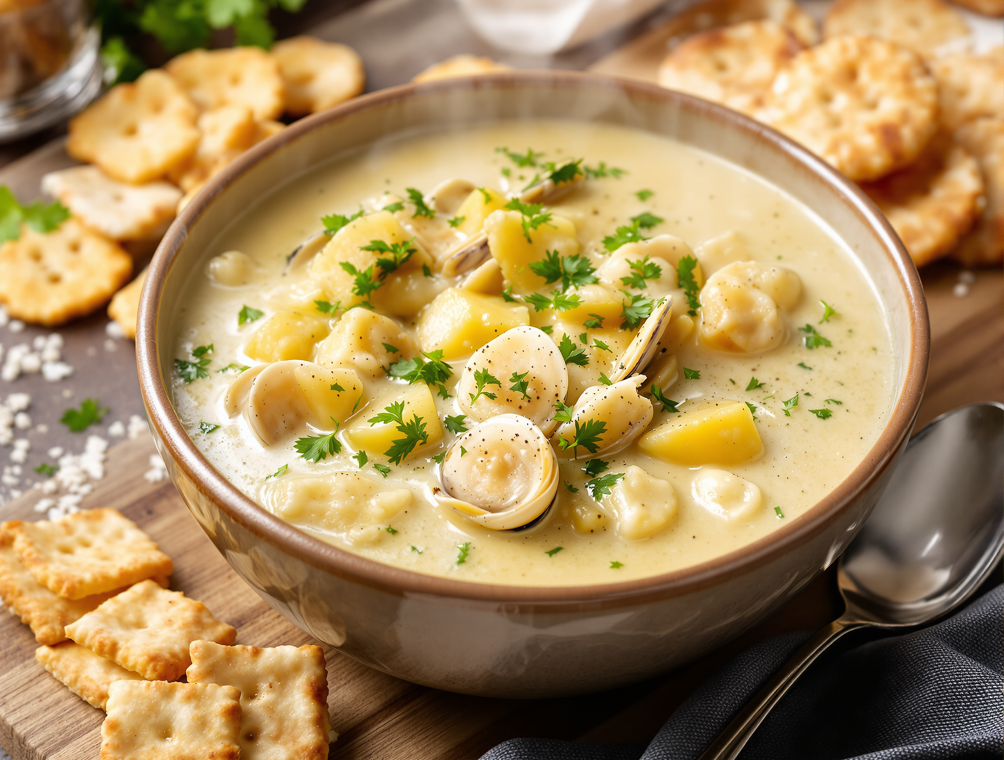 Chowder Cremoso de Almeja Chioner