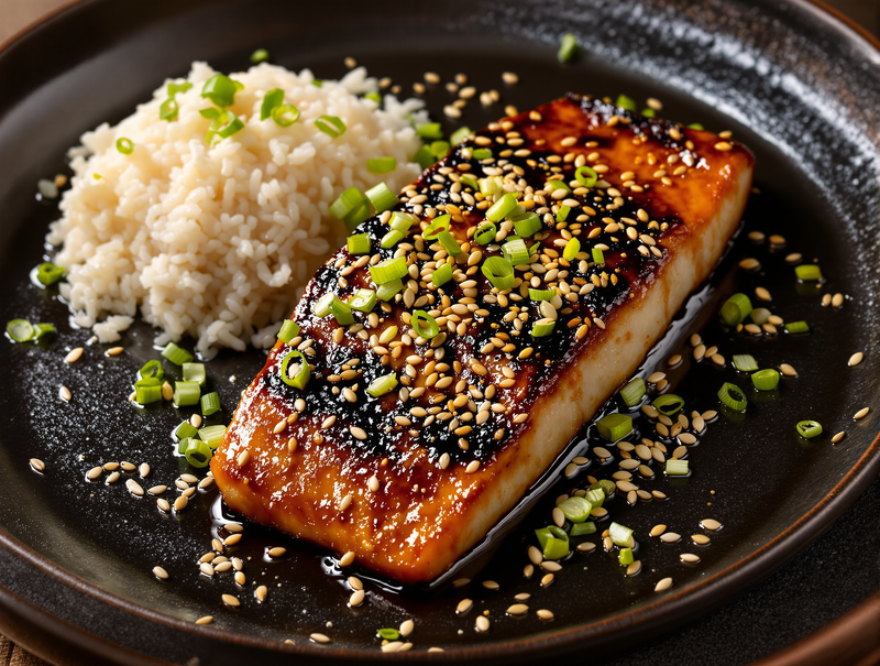 Black Cod Gindara al Miso Glaseado al Horno