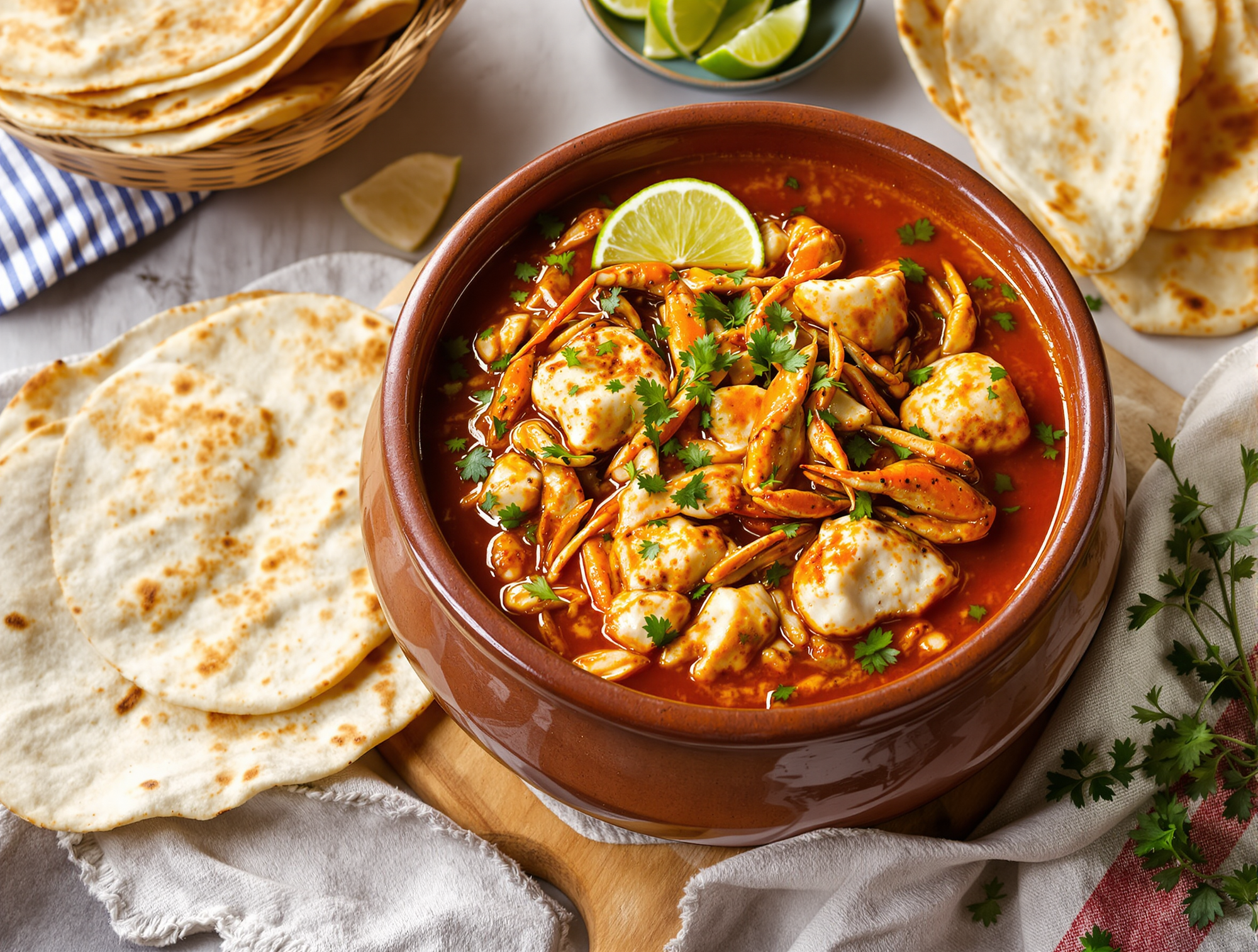 Chilpachole de Jaiba con Epazote