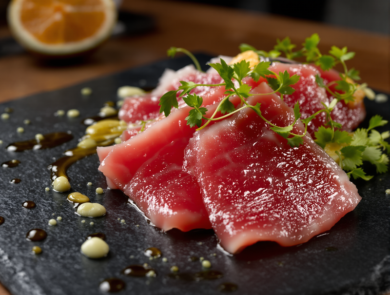 Sashimi de atún