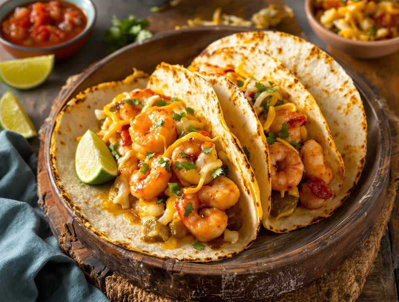 Tacos Gobernador de Camarón